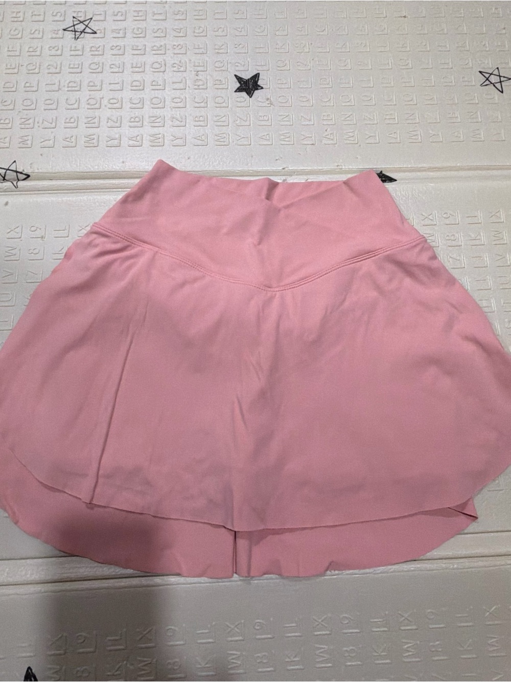 HALARA Pink High-Low A-Line Skirt